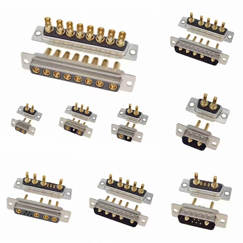 High-Power, High-Current D-sub Connector