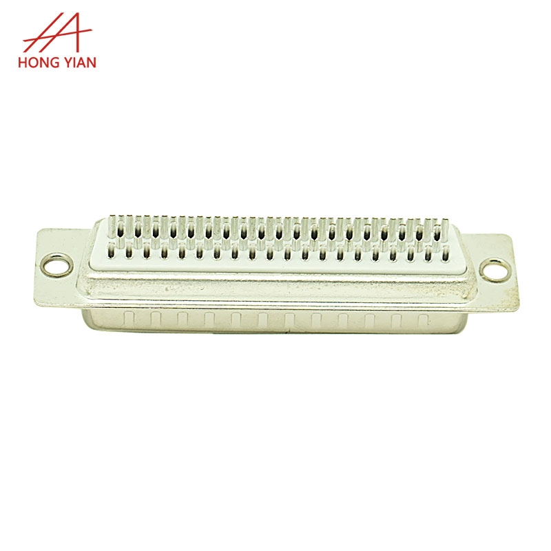 DB78P Solder White Insulator Male D-sub Connector