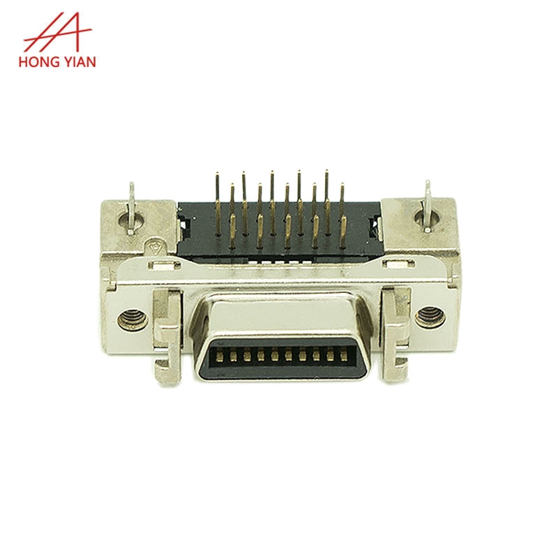 SCSI HPCN20P 90 Degree Right Angle Dip Type Femal 3M