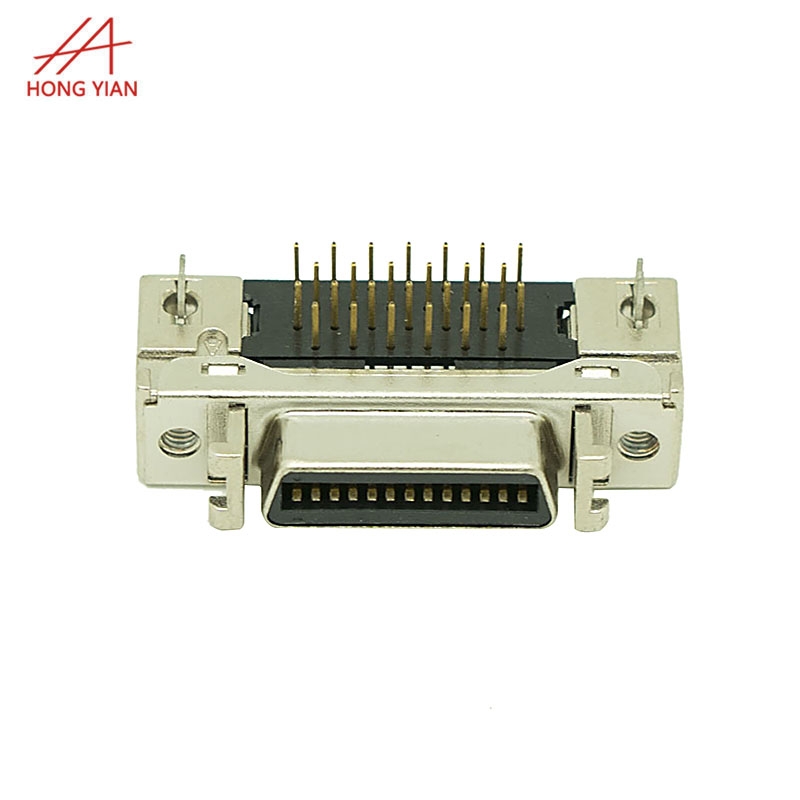 SCSI HPCN26P 90 Degree Right Angle Dip Type Femal 3M