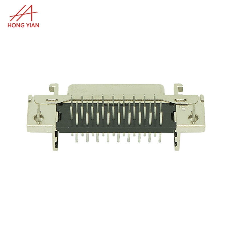 SCSI HPCN36P 90 Degree Right Angle Dip Type Femal 3M 