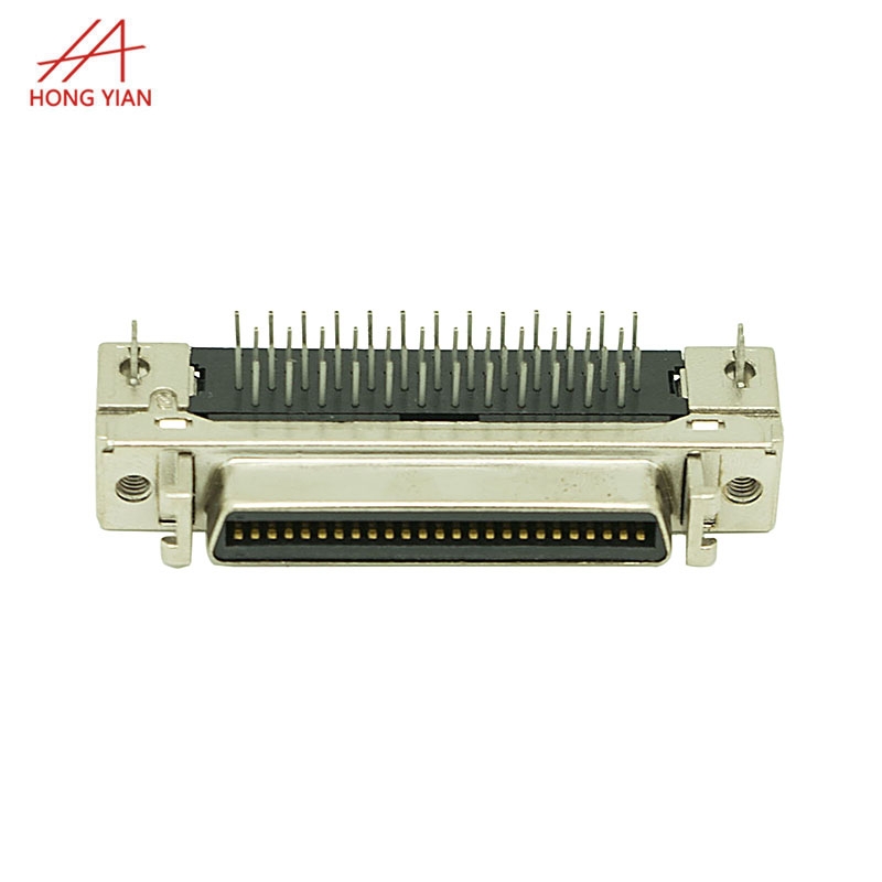 SCSI HPCN50P 90 Degree Right Angle Dip Type Femal 3M 