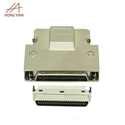 CN50P Dip 180 Degree Male SCSI Connector