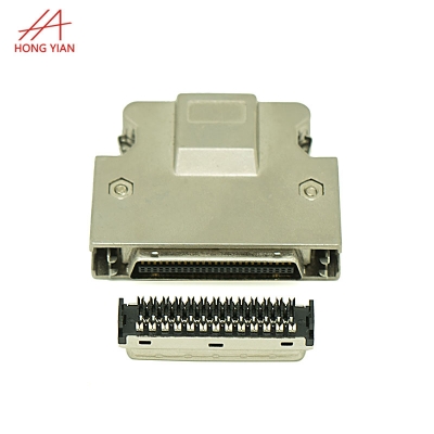 CN50P Dip 180 Degree Male SCSI Connector