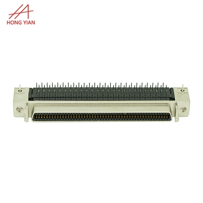 SCSI HPCN100P 90 Degree Right Angle Dip Type Femal 3M 