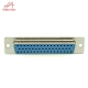 DB 50P 180 Degree Dip Female Blue SCSI Connector