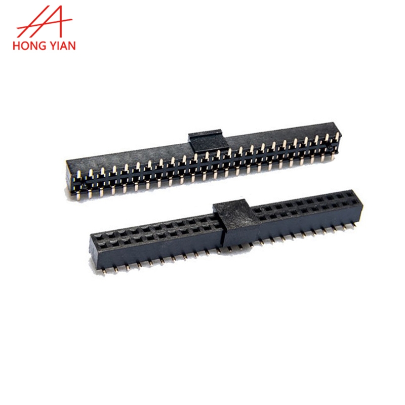 1.27mm Female Header Dual Row SMT Type 