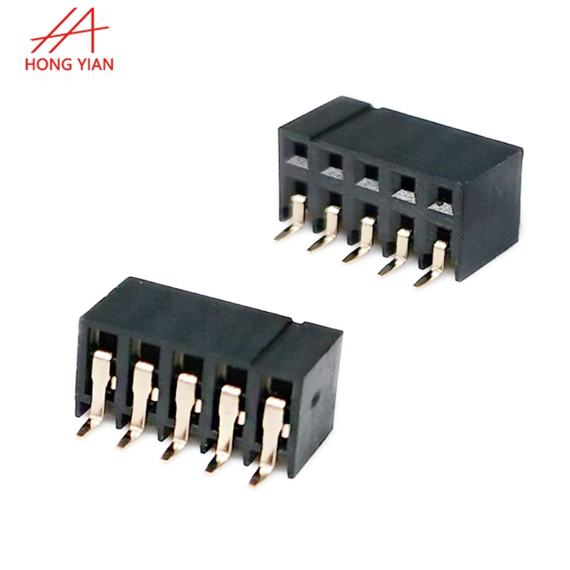 Pitch 2.0mm 5P Single Row Side Inset Right Angle Female Header