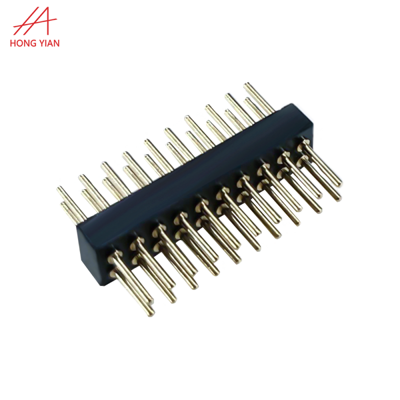 Pitch 2.54mm Straiht Angle 2*10Pin Round Pin Male Header