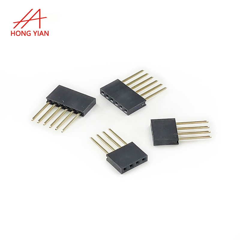 2.54mm Pitch Female Header Socket 2*20 pin 40 24 30 position Straight PC104 DIP Double Stacking Connector