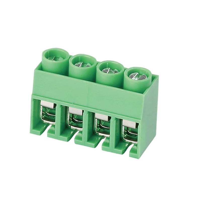 Pitch 5.08mm Screw Type 4P Female Green Terminal Block