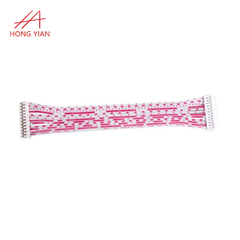 2468 Red and White Wire PVC Bare Copper Data Cable High Temperature TV Connection Cable