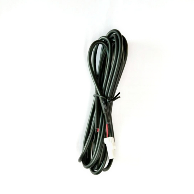 Pitch 4.2mm Black Wire White Connector 2Pin Wire Harness