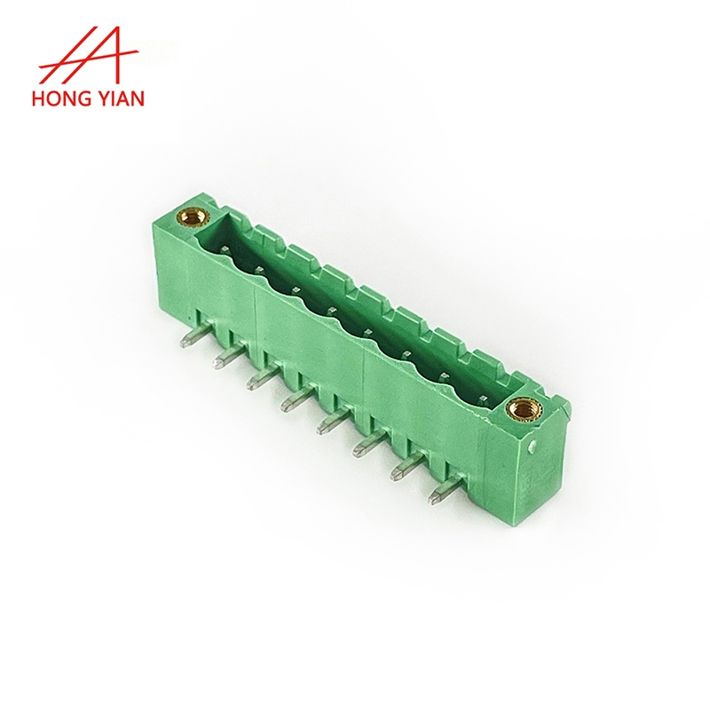 Pitch 5.0 5.08mm Screwless Seat Plug-in Type Terminal Block Connector