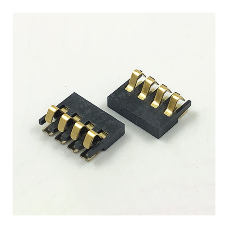 2A Current Positive Pressure  CLIPS Shrapnel 4PIN SMD Battery Holder Connector