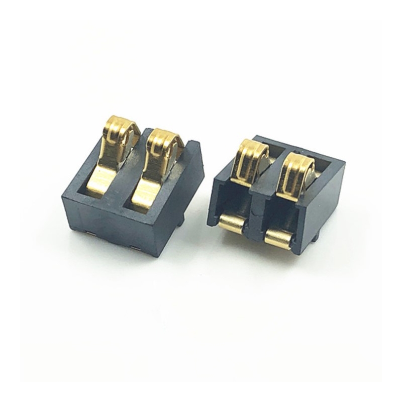 2A High Current Positive Pressure Pitch 2.5mm CLIPS Shrapnel 2PIN SMD Battery Holder Connector