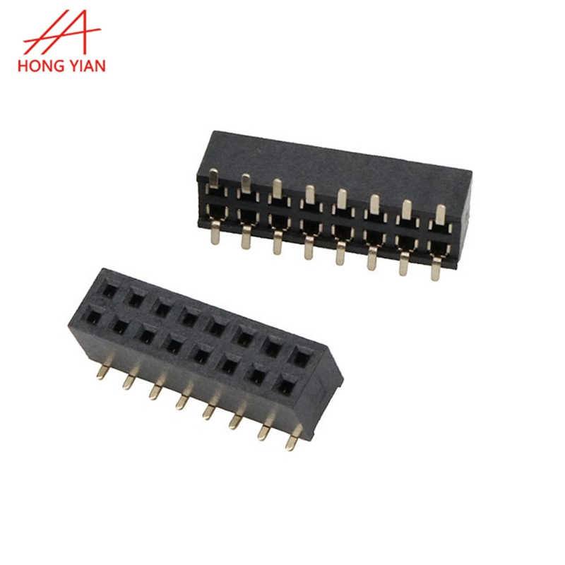 2.0mm Female Header Dual Row SMT Type 