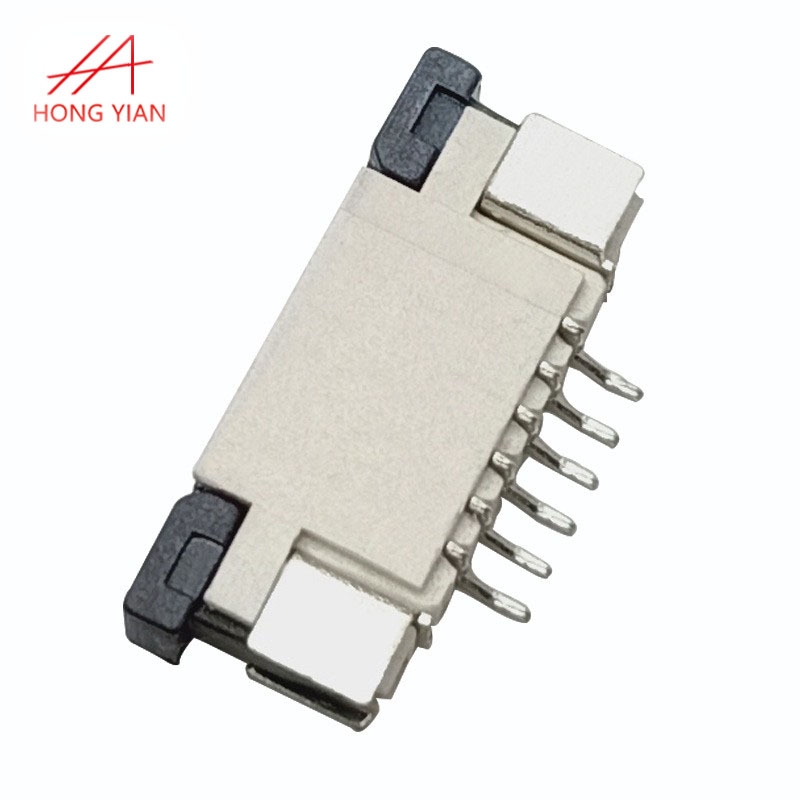 Pitch 1.0mm 6P H2.0mm FPC/FFC Connector