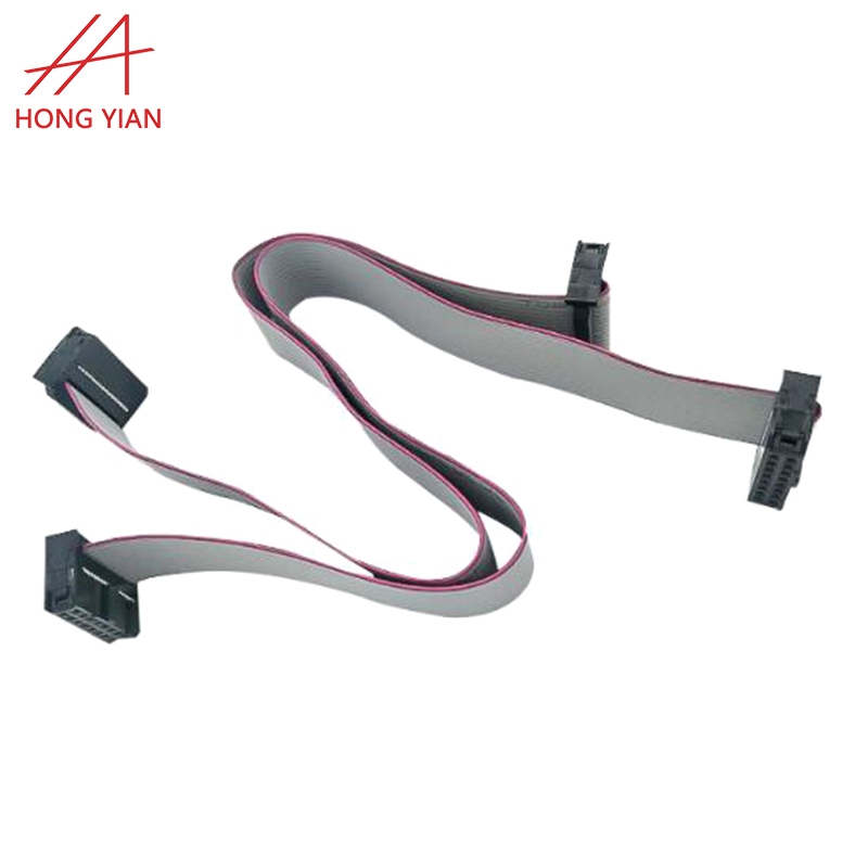 Pitch 2.54mm IDC Socket Female Connector Ribbon Cable 