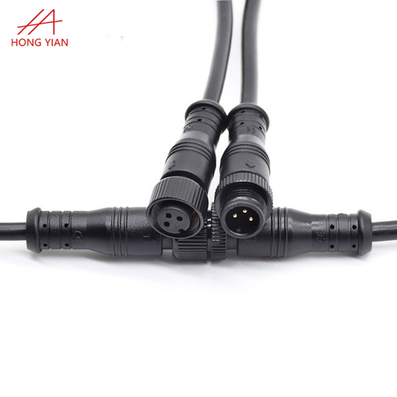 Round metal connectors 2/3/4/5/6/7/8 PINS jack and plug GX8 socket M8 Male Female power waterproof connectors