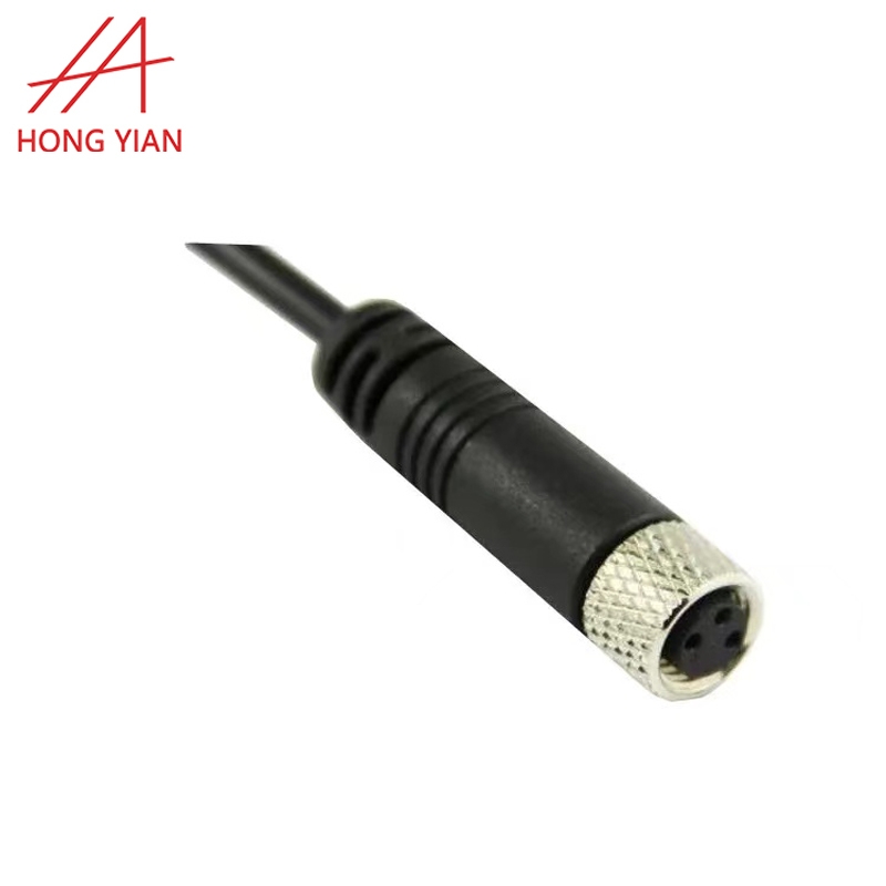 M12 waterproof circular connectors ip67 solder 