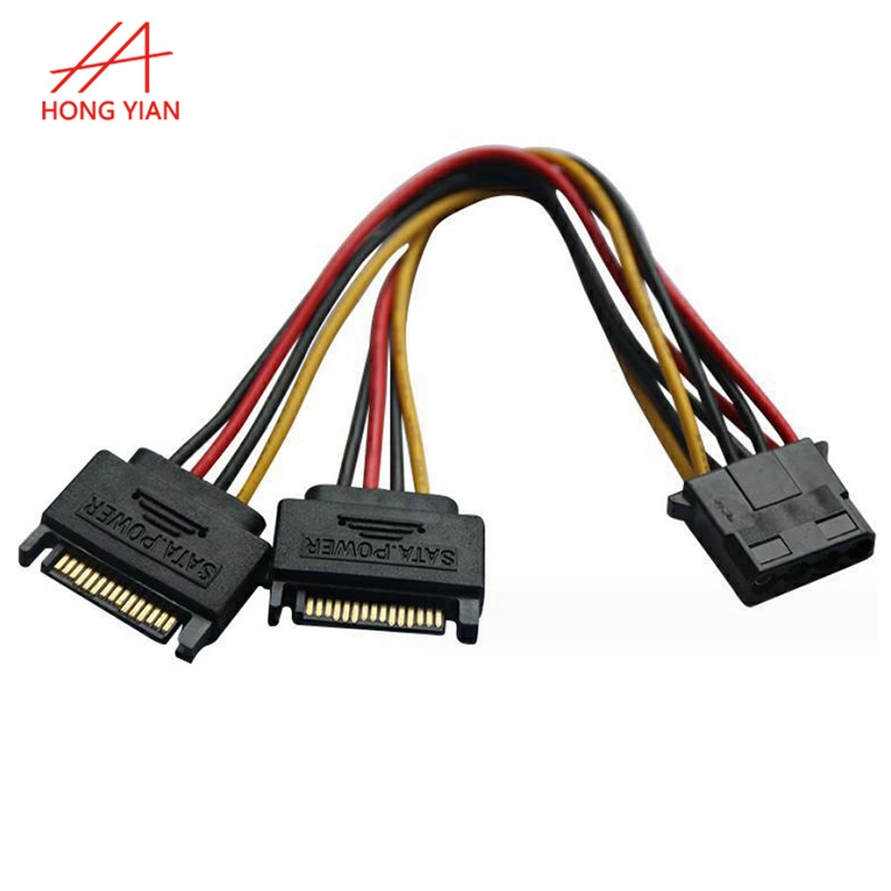 SATA15P Power Cable Hard Drive Wiring Harness