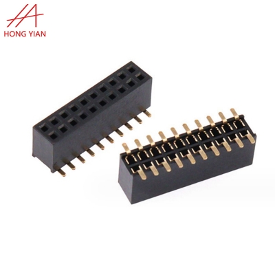  SMT PCB Female Header Dual Row  2x10pins Custom Connector