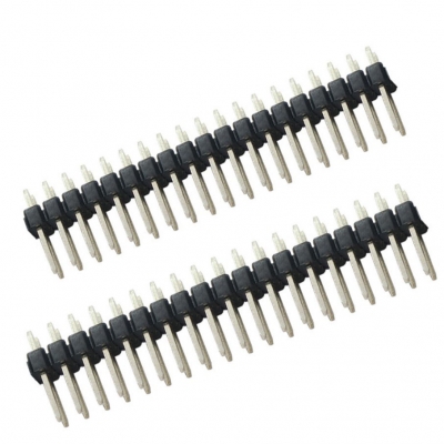 2.54mm Pin Header Dual Row 180 Degree Straight Type 