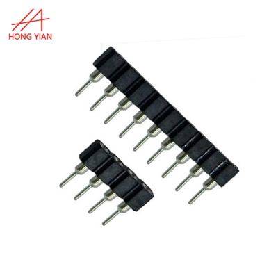 Custom Multi-Pin Single Row Pitch 2.0mm Female Header Round Pin