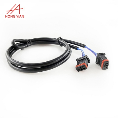 Customized waterproof cable M12 M16 Male Female 2 3 4 5 6 7 8 9 10 12 Pin Panel Mount Wire Circular Sensor Connector