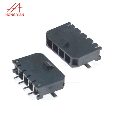 Molex Micro Fit 3.0 mm SMT Black Wafer Connector