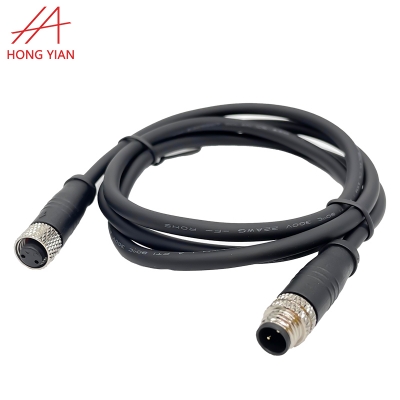 Manufacturer  outdoor  cable  IP 67 M16 6  pin  panel  mount  waterproof  connector  male  female