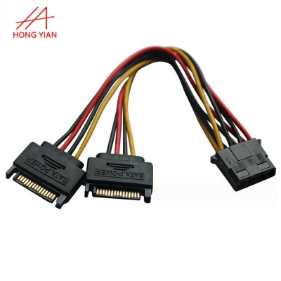 SATA15P Power Cable Hard Drive Wiring Harness