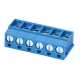 Pitch 3.81mm Screw 6P Blue Terminal Block 