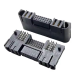 15 Pin High Current Circular D-Sub Connector - 180° PCB Mount Plug | Hong Yi An Industrial