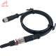 IP68 Waterproof 2 pin M12 Circular  Power Data Cable Wire Plug Connectors