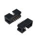 IDC Male Box Ejector Header with Latch - PCB Connector